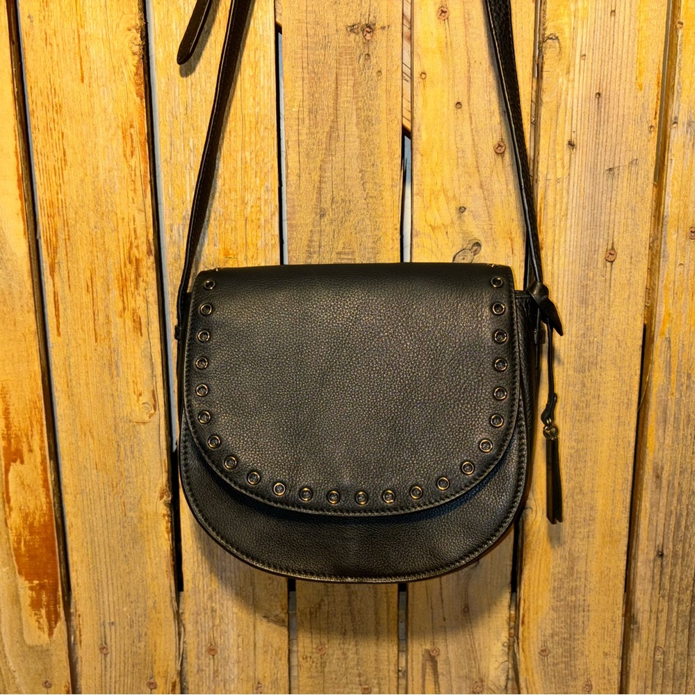 Vince Camuto Black Leather shoulder bag